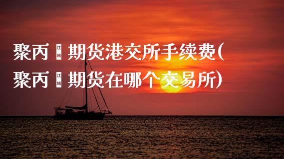 聚丙烯期货港交所手续费(聚丙烯期货在哪个交易所)_https://www.dai-osaka.com_外汇资讯_第1张