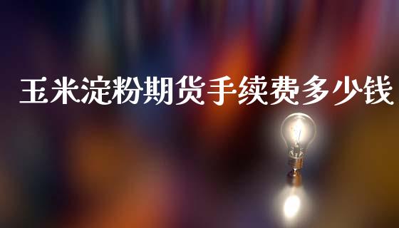 玉米淀粉期货手续费多少钱_https://www.dai-osaka.com_股票资讯_第1张