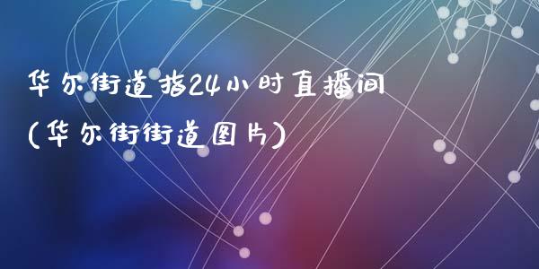 华尔街道指24小时直播间(华尔街街道图片)_https://www.dai-osaka.com_原油期货_第1张