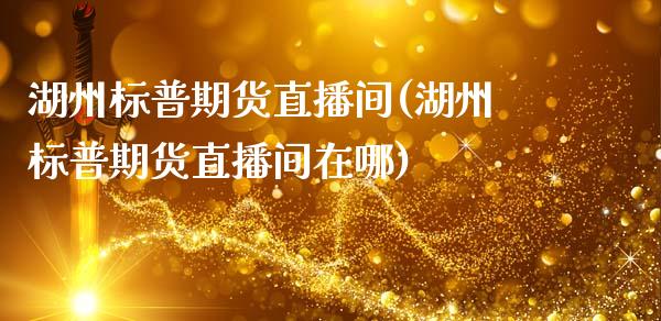 湖州标普期货直播间(湖州标普期货直播间在哪)_https://www.dai-osaka.com_股指期货_第1张