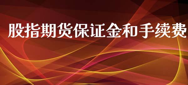 股指期货保证金和手续费_https://www.dai-osaka.com_外盘期货_第1张