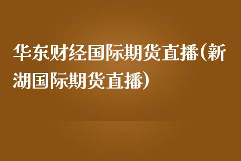 华东财经国际期货直播(新湖国际期货直播)_https://www.dai-osaka.com_股票资讯_第1张