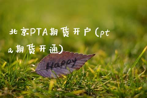 北京PTA期货开户(pta期货开通)_https://www.dai-osaka.com_股指期货_第1张