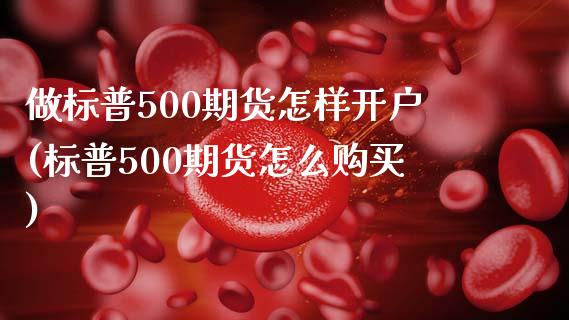 做标普500期货怎样开户(标普500期货怎么购买)_https://www.dai-osaka.com_恒生指数_第1张