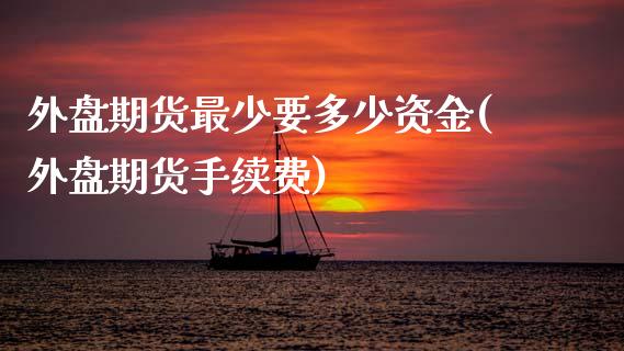 外盘期货最少要多少资金(外盘期货手续费)_https://www.dai-osaka.com_恒生指数_第1张